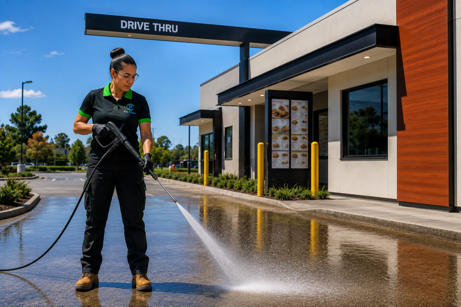 Common driveway pressure cleaning Edgecliff