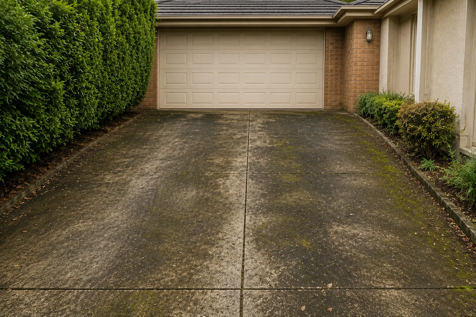 Sandstone driveway cleaning Bellevue Hill