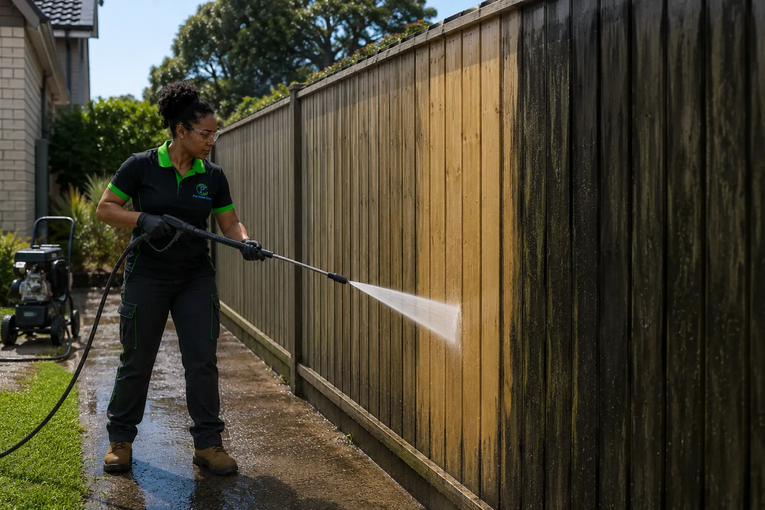 Heritage terrace fence cleaning Woollahra