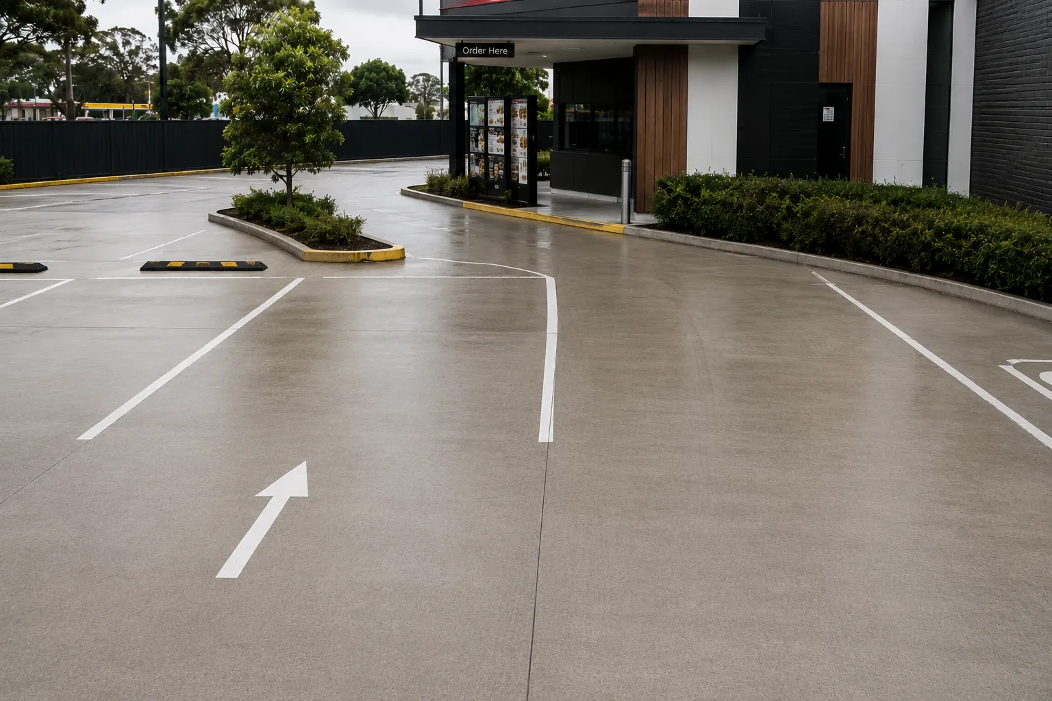 Cleaned Carparks and Drive-Thrus